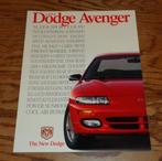 1996 Dodge Avenger Brochure USA, Gelezen, Ophalen of Verzenden