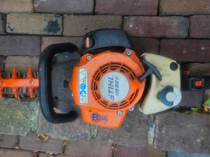 Stihl motor heggeschaar, Tuin en Terras, Heggenscharen, Gebruikt, Benzine, Ophalen of Verzenden