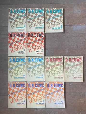 Complete serie Theorie der schaakopeningen, Dr. M. Euwe