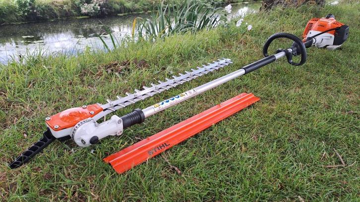 Stihl HL 94 C-E benzine stokheggenschaar., Tuin en Terras, Hand-tuingereedschap, Gebruikt, Ophalen