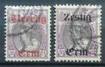 1919 hulpuitgifte 102-103 gebruikt (B10-3), Verzenden, T/m 1940, Gestempeld
