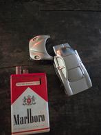 Vintage aanstekers sportauto en Marlboro, Verzamelen, Rookartikelen, Aanstekers en Luciferdoosjes, Ophalen of Verzenden, Zo goed als nieuw