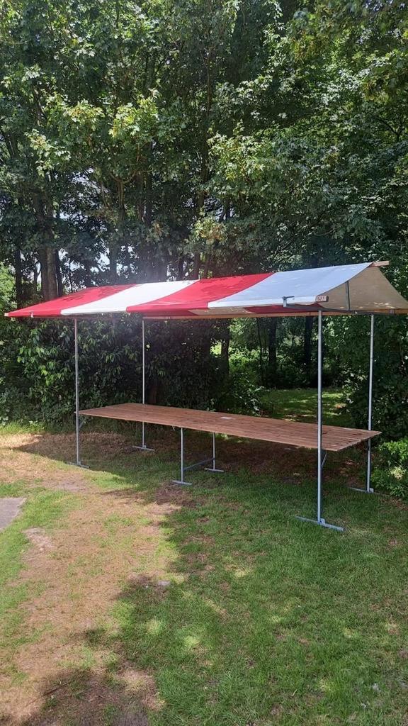 Marktkraam te huur - Marktkramen, Hobby en Vrije tijd, Feestartikelen | Verhuur, Zo goed als nieuw, Overige, Ophalen