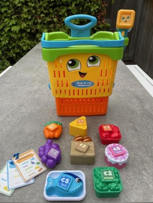 Vtech scan en leer boodschappenmandje (compleet), Kinderen en Baby's, Speelgoed | Vtech, Nieuw, Ophalen of Verzenden