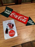 Coca Cola, wandbord, Ophalen of Verzenden, Gebruikt