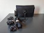 Schoudertas met 2 straps NIEUW, Sieraden, Tassen en Uiterlijk, Tassen | Damestassen, Ophalen of Verzenden, Nieuw, Zwart, Schoudertasje