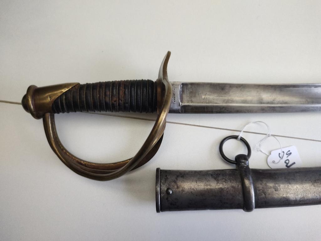 US sabel # 2 US Civil war M1840 cavalry saber  , Verzamelen, Militaria | Algemeen, Landmacht, Zwaard of Sabel, Amerika, Verzenden