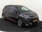 Kia Picanto 1.0 DPi GT-Line AUTOMAAT | Climaat Control | Par, Auto's, Kia, 877 kg, Gebruikt, 4 stoelen, Zwart