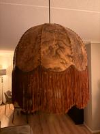 Retro/vintage hanglamp, Huis en Inrichting, Lampen | Lampenkappen, Ophalen, Zo goed als nieuw, Rond