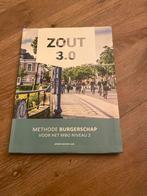 Zout 3.0 Burgerschap MBO Niveau 2, Boeken, Ophalen of Verzenden, Zo goed als nieuw, VMBO, Maatschappijleer