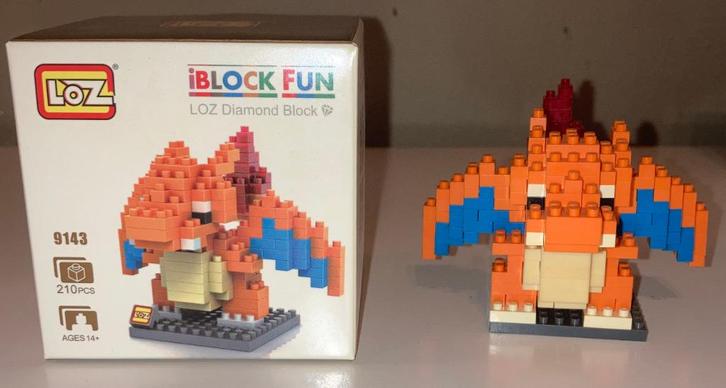 Charizard Pokémon Lego, Kinderen en Baby's, Speelgoed | Duplo en Lego, Nieuw, Lego, Complete set, Verzenden