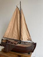 scheepsmodel Botter gedetailleerd modelboot visserij schip, Hobby en Vrije tijd, Modelbouw | Boten en Schepen, Ophalen of Verzenden