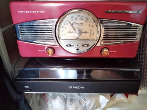 Vintage Retro Radio + Platenspelers Pickup, Audio, Tv en Foto, Platenspelers, Gebruikt, Platenspeler, Overige merken, Ophalen