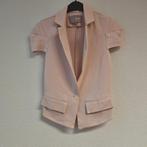 Dames kolbert blazer jasje korte kap mouw roze Eksept S, Ophalen of Verzenden, Roze, Maat 36 (S), Gedragen