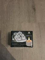 4 tealights & charger, Ophalen of Verzenden, Nieuw