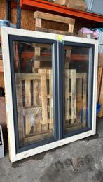 Kunststof kozijn gebruit antraciet, Doe-het-zelf en Verbouw, Kozijnen en Schuifpuien, 75 tot 150 cm, Kunststof, Raamkozijn, Ophalen of Verzenden