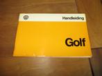 Instructieboek Volkswagen Golf 1974, zeer mooi!, Ophalen of Verzenden