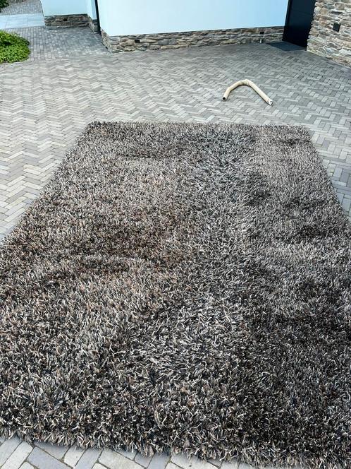Brinker ‘Paulo’ Vloerkleed – 240 x 340 cm – Anthracite Mix, Huis en Inrichting, Stoffering | Tapijten en Kleden, Zo goed als nieuw