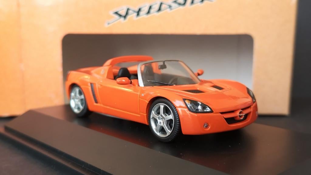 Opel Speedster Orange 1:43 Schuco Pol, Hobby en Vrije tijd, Modelauto's | 1:43, Schuco Gmbh, Auto, Verzenden, Info@schuco.de