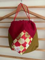Japanse Happiness Drawstring Bag met pruimenbloesem, Sieraden, Tassen en Uiterlijk, Tassen | Damestassen, Ophalen of Verzenden