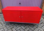 Metalen "locker" kastje 118 cm breed en 63 cm hoog., Ophalen, 50 tot 100 cm, Metaal, 25 tot 50 cm
