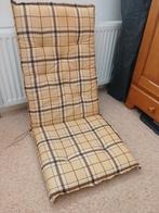 Tuinstoel kussens 4 stuks kleur zie foto maat 115 50 cm, Tuin en Terras, Tuinmeubel-accessoires, Ophalen of Verzenden, Zo goed als nieuw