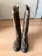 Dames laarzen, Ophalen of Verzenden, Zo goed als nieuw, Bruin, Hoge laarzen