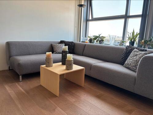 Als nieuw! Hoekbank lichtgrijs 190cm x 278cm, Huis en Inrichting, Banken | Complete zithoeken, Zo goed als nieuw, Stof, Ophalen