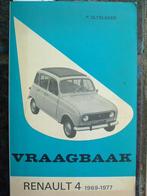 Vraagbaak Renault 4 (1969 - 1977)., Gelezen, Ophalen of Verzenden, Renault, P. Olyslager
