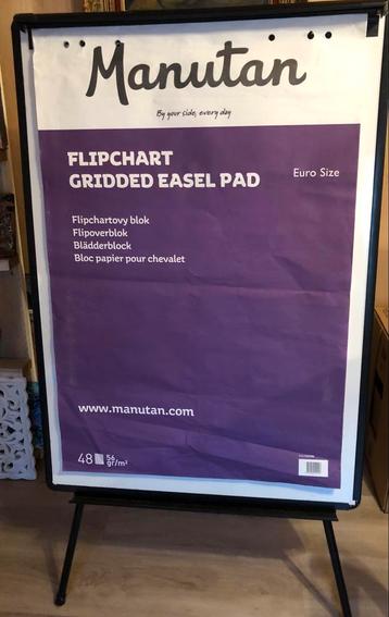 Flip-over whiteboard - Magnetisch beschikbaar voor biedingen