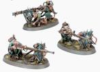 3 warplock jezzails on sprue AOS, Hobby en Vrije tijd, Wargaming, Ophalen of Verzenden, Zo goed als nieuw, Warhammer, Figuurtje(s)