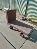 transport karretje / plateau wagen, 100 liter of meer, Ophalen of Verzenden, Gebruikt, Transportkar