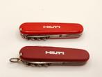 2x Victorinox HILTI Tourist  RED Swiss Army knife USED, Ophalen of Verzenden, Gebruikt