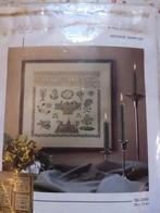 Permin Copenhagen Antique Sampler Borduurpakket, Hobby en Vrije tijd, Borduren en Borduurmachines, Ophalen of Verzenden, Nieuw