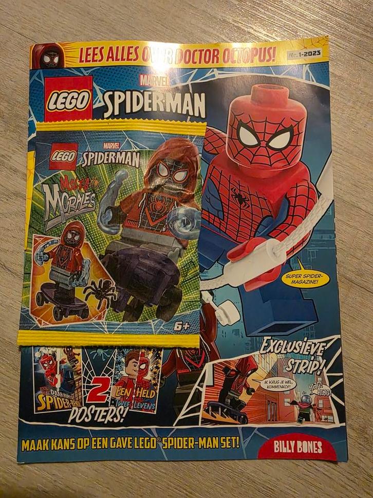 Nieuw Lego Marvel Spiderman Tijdschrift + Polybag, Kinderen en Baby's, Speelgoed | Duplo en Lego, Nieuw, Lego, Complete set, Ophalen of Verzenden