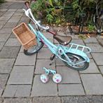 Volare 14 inch meisjesfiets met mandje en zijwieltjes, Ophalen, Gebruikt, 14 inch of minder, Volare