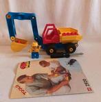 Duplo Toolo vintage 2920 Graafmachine Digger met boekje, Kinderen en Baby's, Speelgoed | Duplo en Lego, Ophalen of Verzenden, Gebruikt