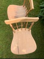 Twee houten barkrukken, Huis en Inrichting, Stoelen, Ophalen, Gebruikt, Twee, Bruin