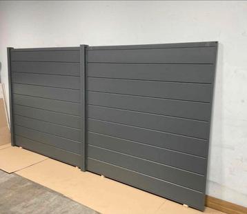 Tuinschermen Schuttingen ALUMINIUM  ANTRACIET  181.5x 181.5  beschikbaar voor biedingen