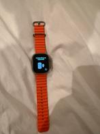 Apple Watch Ultra GPS + Cellular - Schadevrij!, Sieraden, Tassen en Uiterlijk, Smartwatches, Afstand, Zwart, IOS, Ophalen of Verzenden