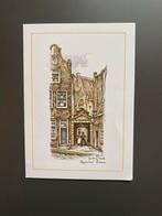 Kaart Begijnhof Amsterdam - Beschreven, Ophalen of Verzenden