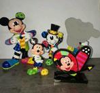 Britto beeldjes van Mickey 4 stuks, Verzamelen, Ophalen of Verzenden, Mickey Mouse, Zo goed als nieuw, Beeldje of Figuurtje