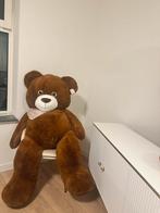 Grote Zachte Knuffelbeer - 130 cm, Ophalen of Verzenden, Zo goed als nieuw, Beer