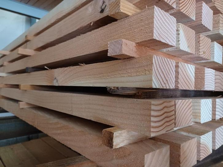 Douglas balken fijnbezaagd of geschaafd snelle levering, Tuin en Terras, Palen, Balken en Planken, Nieuw, Balken, 250 cm of meer