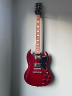 Vintage VS6 Cherry SG Elektrische Gitaar, Ophalen, Gebruikt, Solid body, Overige merken