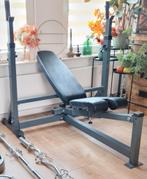 olympische halterbank, Ophalen, Zo goed als nieuw, Fitnessbank