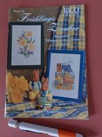 Rico Design Fruhlings Zauber borduurboekje., Hobby en Vrije tijd, Borduren en Borduurmachines, Ophalen of Verzenden, Zo goed als nieuw