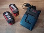 Bosch Professional 18V start set 2x Accu + Lader, Doe-het-zelf en Verbouw, Gereedschap | Machine-onderdelen en Toebehoren, Ophalen of Verzenden