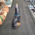 Hond voor de winkel, Tuin en Terras, Tuinbeelden, Ophalen of Verzenden, Nieuw, Kunststof, Dierenbeeld