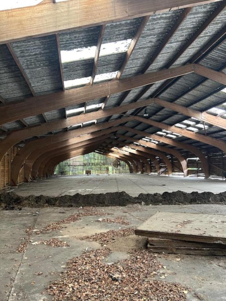 houten spanten, manege, rijbak, Doe-het-zelf en Verbouw, Hout en Planken, Zo goed als nieuw, Overige typen, Overige houtsoorten